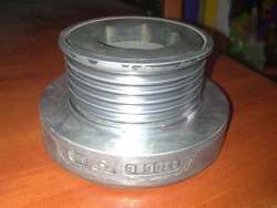 Шкив генератора Renault Sandero I, Duster, Dokker, Kaptur, Scenic II, Scenic IV, Laguna I, Trafic II, Talisman, Nissan Primastar, Opel Vivaro (7 канавок) Stellox (арт. 2001421)