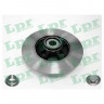 Диск тормозной задний с подшипником, кольцом abs Citroen c4, ds4, ds5, Berlingo, Peugeot 308, 3008, 5008, Partner (арт. C1015PCA)