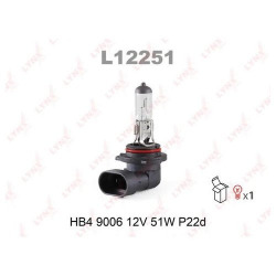 Лампа hb4 Стандарт lynx (арт. L12251)