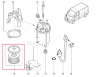 Фильтр топливный (для дизелей) Renault Trafic II, Master I, Opel Vivaro a, Movano b, Nissan Primastar, (арт. C491)