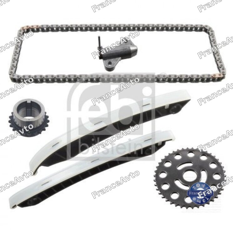 Комплект цепи привода грм r9m (оригинал) Renault Trafic II, Espace v, Nissan X-trail (t32), Mercedes (w205) 1.6d (r9m) (арт. 106357)