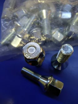Болт колесный на литой диск m12x1.5x28х56,5 конус, цинк Логан Дастер (арт. 116-1018)