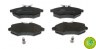 Колодки тормозные дисковые, передние Citroen c2, c3 (арт. BS-1235)