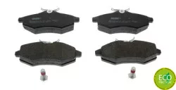 Колодки тормозные дисковые, передние Citroen c2, c3 (арт. BS-1235)