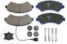 Колодки тормозные, передние Peugeot Boxer, Citroen Jumper, Fiat Ducato (2.2hdi-3.0hdi 2006 - ) (арт. E100283)