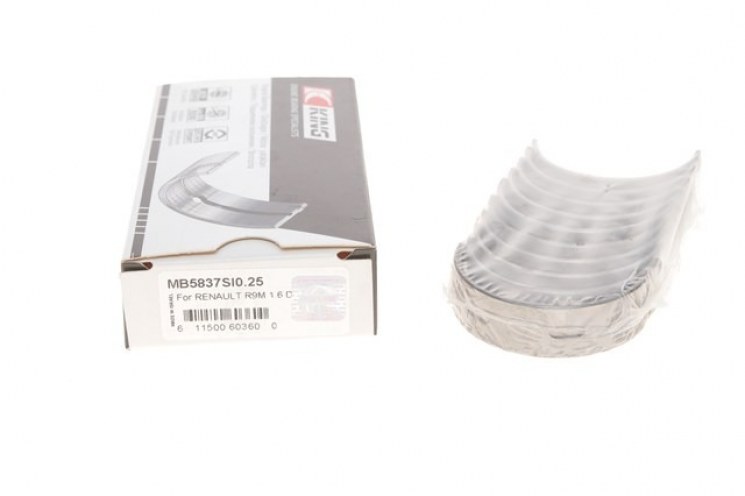 Вкладыши коренные 0,25 r9m 1.6 (арт. MB5837SI025)