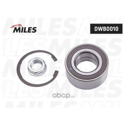 Подшипник передней ступицы Peugeot 207, 208, 2008, 301, 307, 3008, 408, 5008, Partner tepee, Citroen c3, c3 picasso, c4, c5, ds3, ds4, ds5, Berlingo (с abs) (арт. DWB0010)