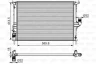 Радиатор охлаждения Renault Logan, Sandero, Duster, Nissan Almera g15, (арт. SG-RN0002-08-1)