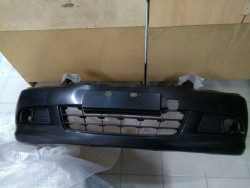 Бампер передний Nissan Almera g15 (заглушка под крюк справа) (арт. DT08-000-0)