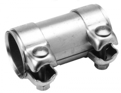 Муфта соединительная глушителя (d40mm l80mm) Renault Clio I, Logan I, Sandero I, Megane I, Megane I, Scenic I, Scenic I, Kangoo (арт. HC10000)