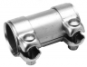 Муфта соединительная глушителя (d40mm l80mm) Renault Clio I, Logan I, Sandero I, Megane I, Megane I, Scenic I, Scenic I, Kangoo (арт. HC10000)