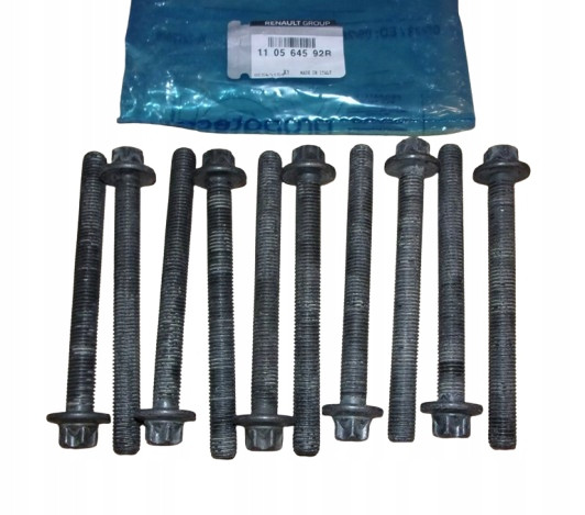 Болты ГБЦ (Оригинал) Renault Duster II, Talisman — 110564592R
