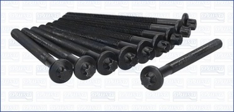 Болты гбц k4j k4m (комплект) Renault Clio I, Logan, Megane II, Scenic II, Duster, Kangoo, Fluence, Lada Largus (арт. 14-32157-01)