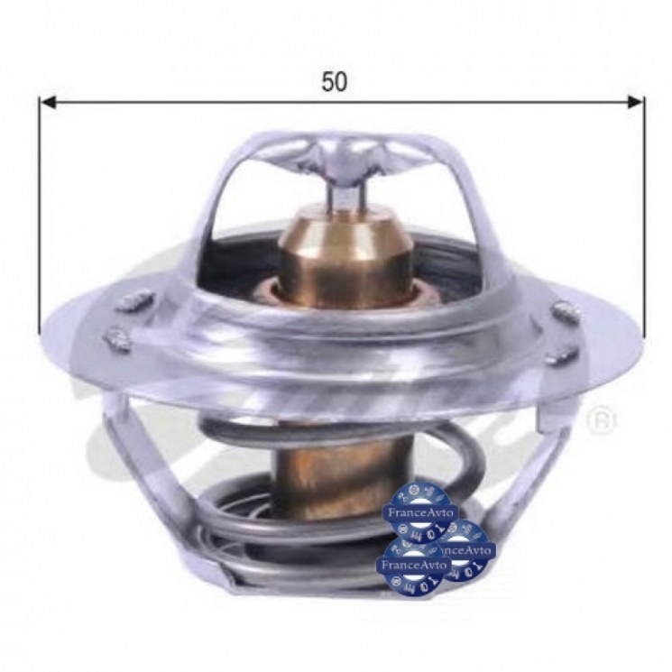 Термостат Renault Clio I, Logan, Sandero, Megane II, Scenic II, Laguna II, Trafic II, Lada Largus, Nissan Almera g15, Opel Vivaro a, Nissan Primastar (арт. TH23389G1)