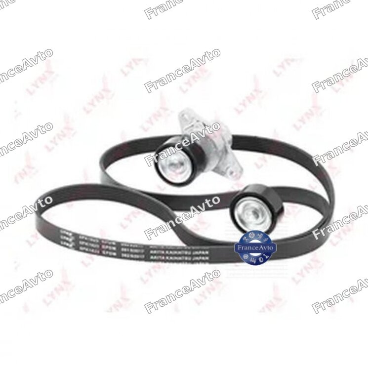 Комплект приводного ремня Renault Logan I, Sandero I, Duster, Lada Largus, Nissan Almera g15 (арт. AD03001)
