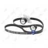 Комплект приводного ремня Renault Logan I, Sandero I, Duster, Lada Largus, Nissan Almera g15 (арт. AD03001)