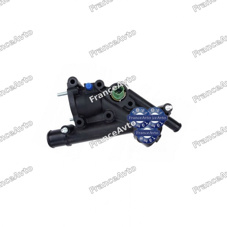 Корпус термостата Citroen c5, Peugeot 407 2.0i 04- (ew10a rfj) Nty (арт. CTM-PE-008)