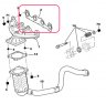 Прокладка коллектора выпускного Citroen C2,C3, Peugeot 106,206,307 1.1,1.4 98 (арт. 258.311)