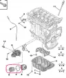 Маслянный фильтр Peugeot 308, 3008, 408, Partner, Citroen с4, с5, Berlingo (арт. L398A)