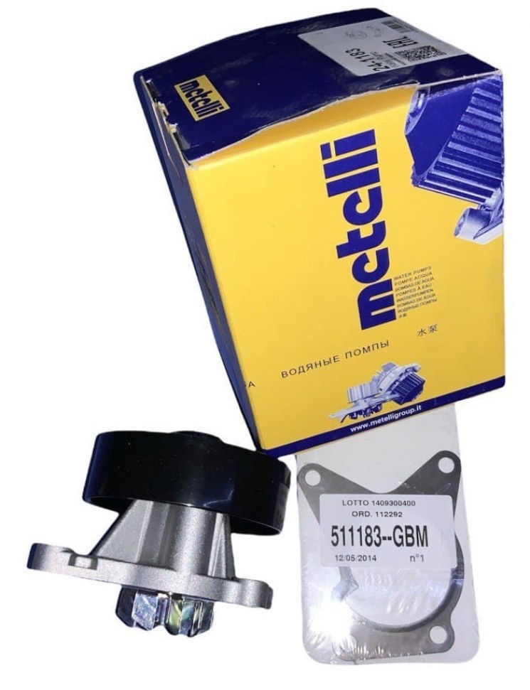 Насос водяной, помпа Renault Clio I, Megane III, Scenic III, Laguna III, Fluence, Latitude (арт. 24-1183)