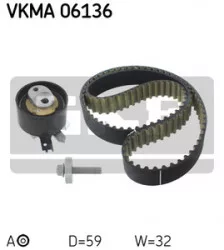 Комплект грм Renault Clio IV, Logan I, Sandero I, Duster, Kaptur, Megane IV, Scenic IV, Kangoo I, Mercedes-benz citan (арт. KD45564)