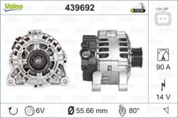 Генератор 90 а Citroen Berlingo c4 c5 Jumpy xsara 1.4-1.9 96-, Peugeot 206 307 406 407 607 807 bipper Partner 1.1-2.2 (арт. GEN0070PST)