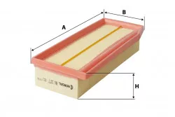 Фильтр воздушный дв. H4M 1.6 Каптур, Ларгус, Дастер 15>, Лада с жигулевским движком