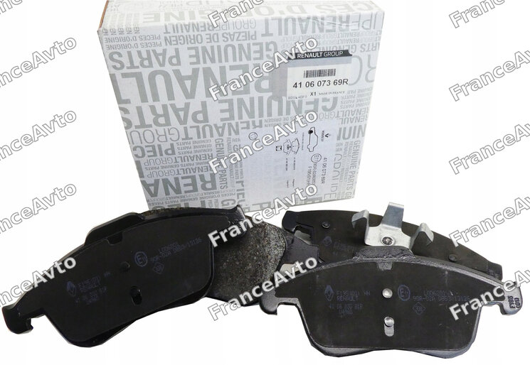 Колодки передние Megane III, Scenic III, Fluence (арт. 410607369R)